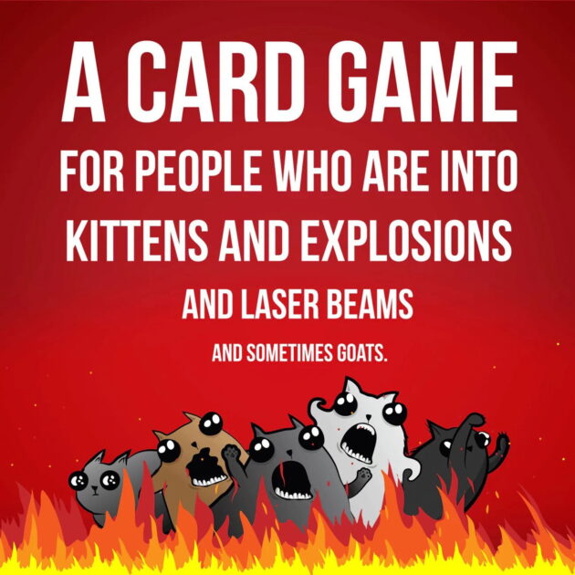 Exploding Kittens® & Happy Salmon® Grab & Game Edition Card Games ...